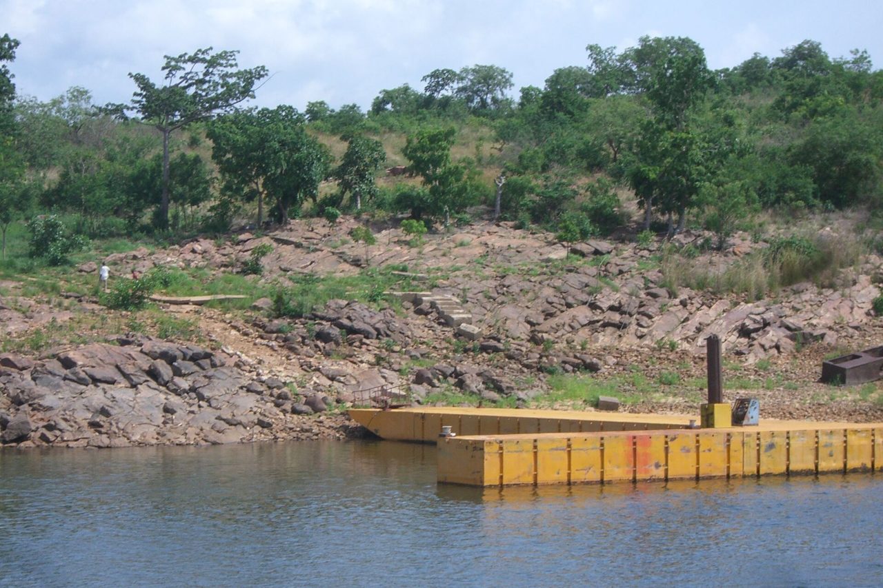 Voltaian Basin onshore landscape in Ghana
